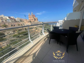 Mellieha village core, 2 bedroom apartment with superb views